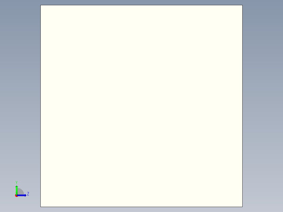 奥迪A5汽车模型左视图