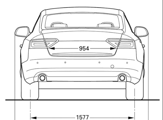奥迪A5汽车模型