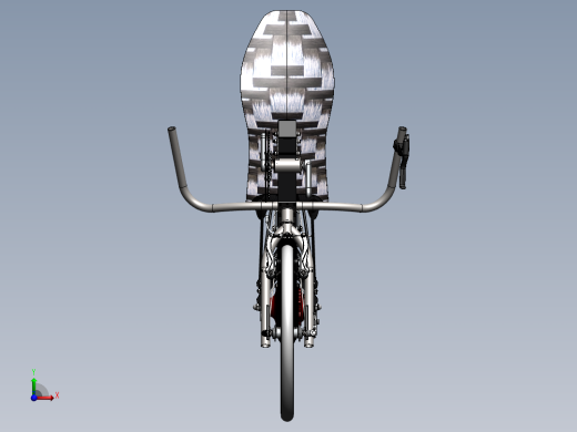 一辆躺着就能骑的自行车12前视缩略图