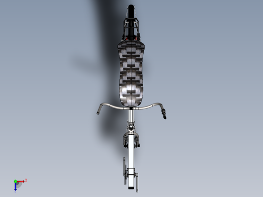 一辆躺着就能骑的自行车12俯视缩略图