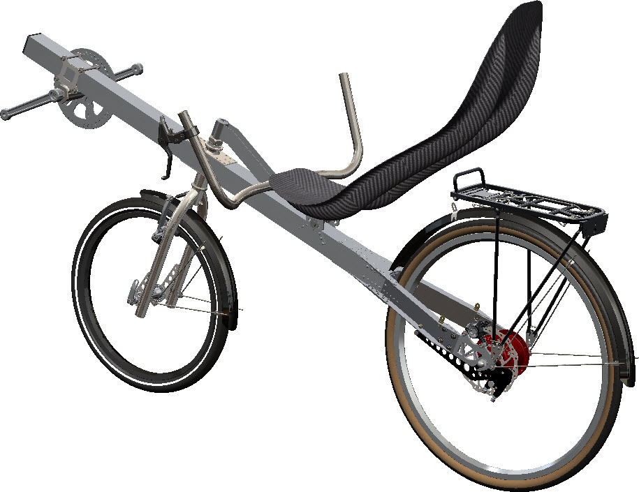 一辆躺着就能骑的自行车12