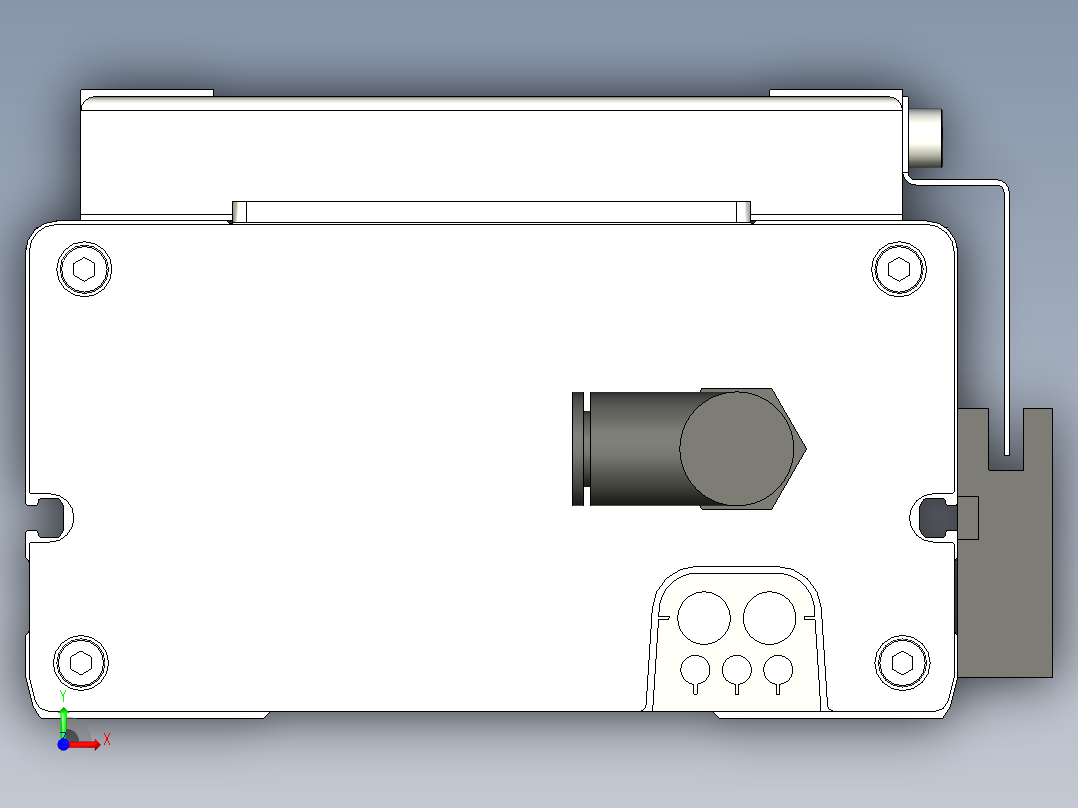 Toyo东佑达直线模组-ECH14-1200-M前视图