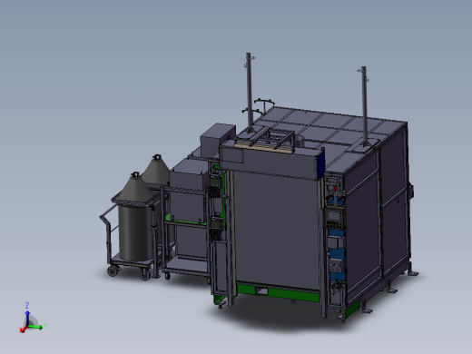 完整的汽车焊装夹具