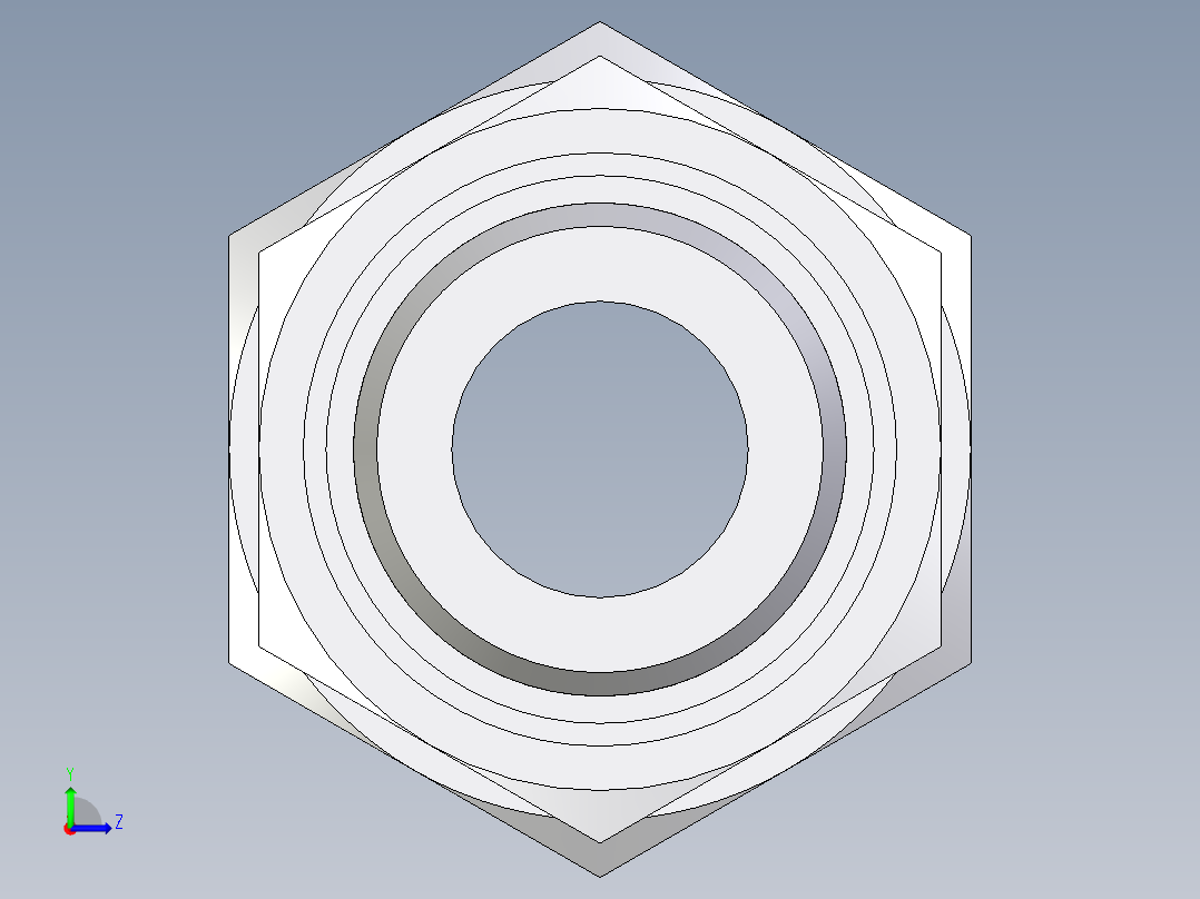 卡套式工业通用硬管接头EO_Male_Stud_connector_GE30ZSR1EDCF左视图