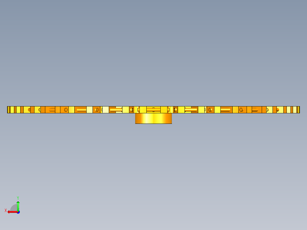 加工中心刀库后视图
