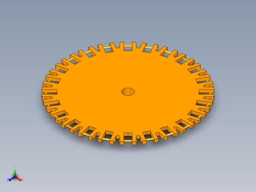 加工中心刀库正等轴测缩略图