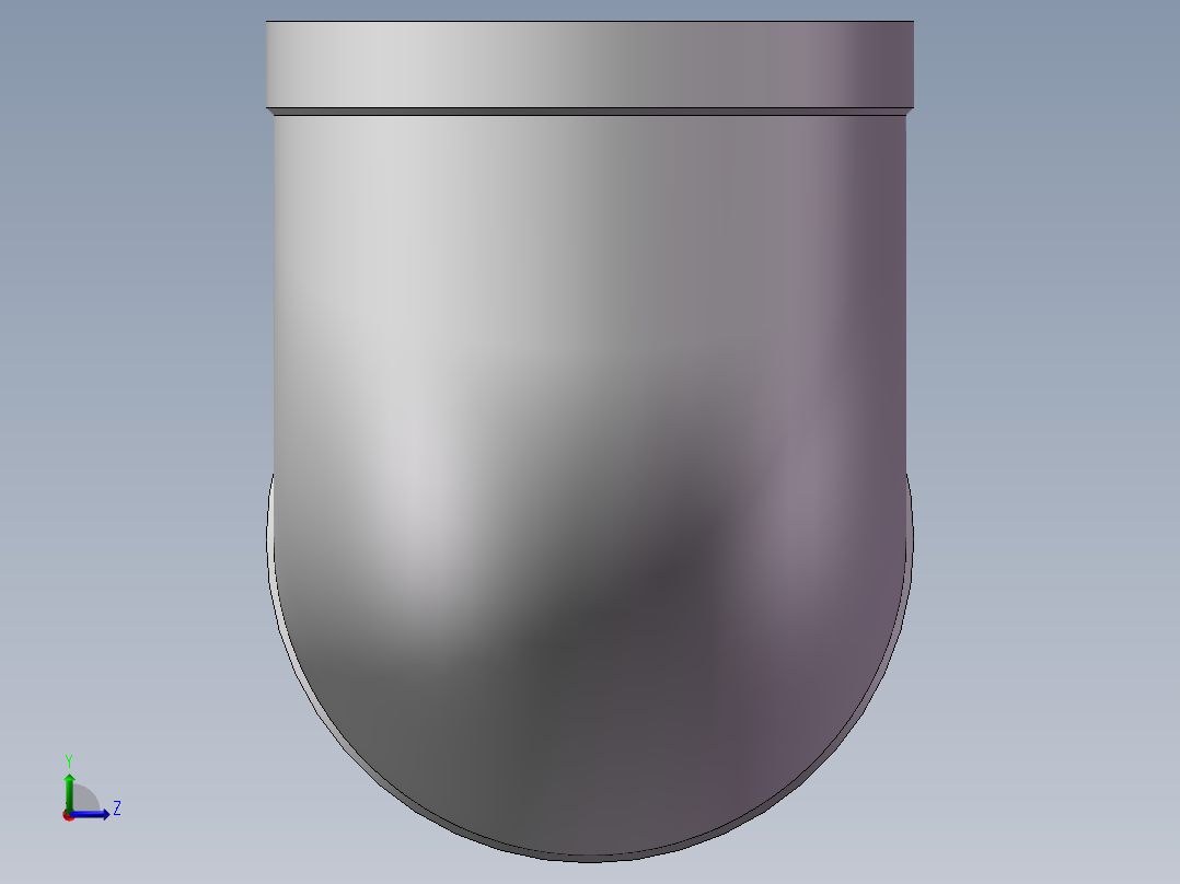 弯头-90°等径 DN80左视图