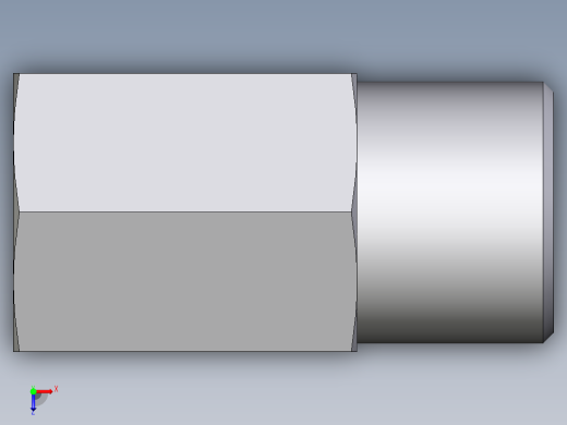 卡套式工业通用硬管接头EO_Swivel_connector_GAI08SMCFX俯视缩略图