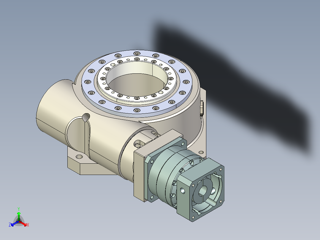 YH90HP-20K-19-70-90-M6(+WVBR90)(1)主视图