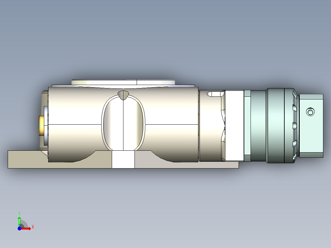YH90HP-20K-19-70-90-M6(+WVBR90)(1)前视图