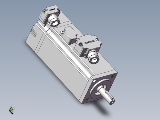 汇川伺服电机-MS1H1-10B30CB-(A)332Z（100W绝对值低惯量带抱闸）