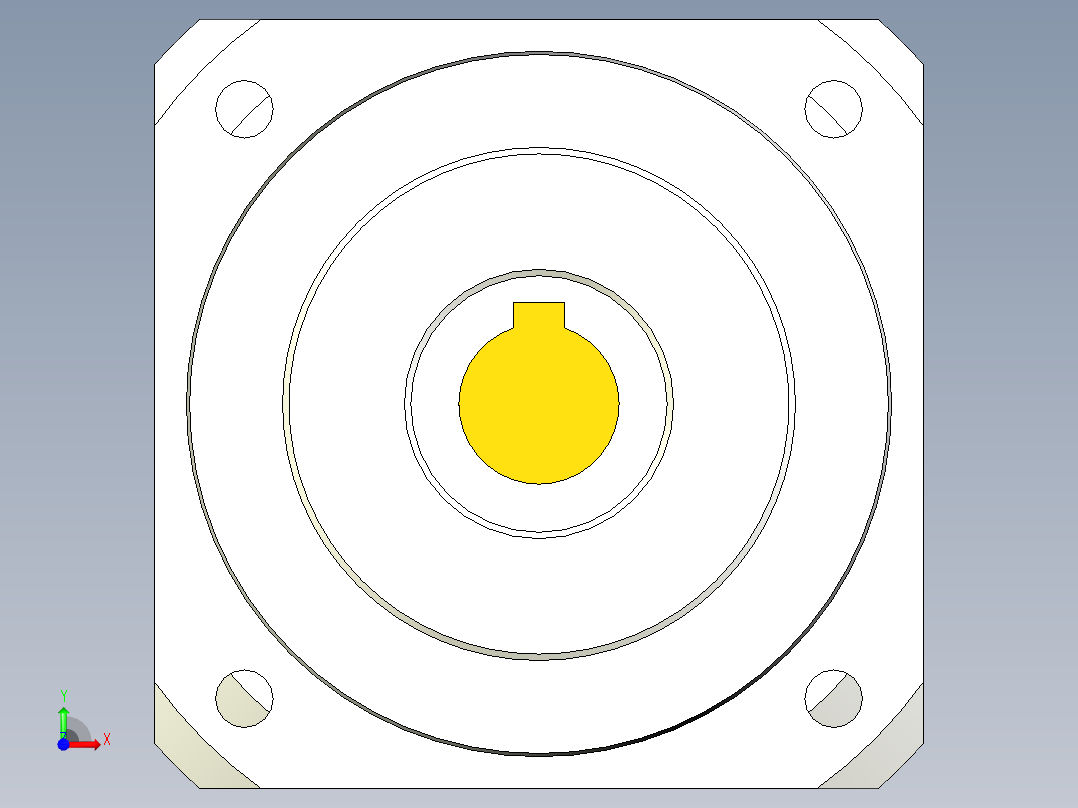 直齿孔PLX120-L3 22-110-145-M8.stp前视图