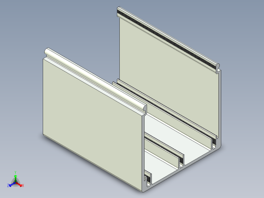 型材-KJN CABLE CONDUIT 80X80 KJN511030.STEP