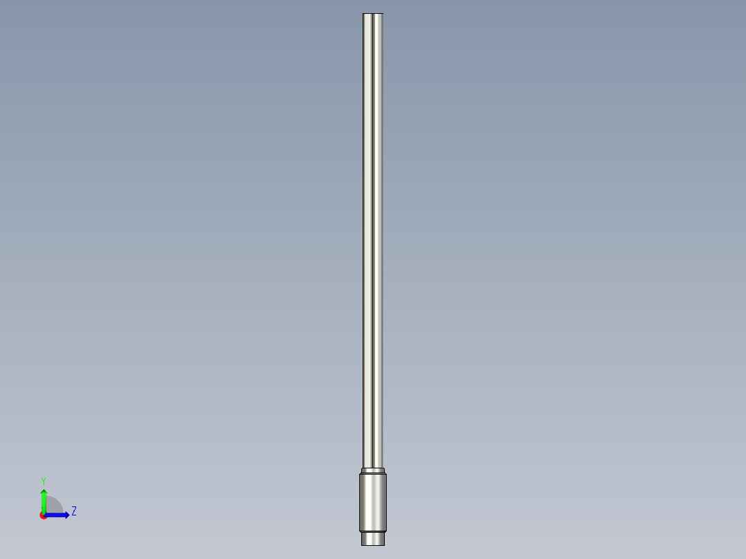 基恩士FU-87core_kc图纸模型左视图