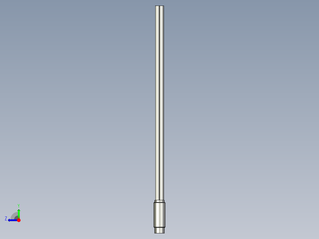 基恩士FU-87core_kc图纸模型右视图