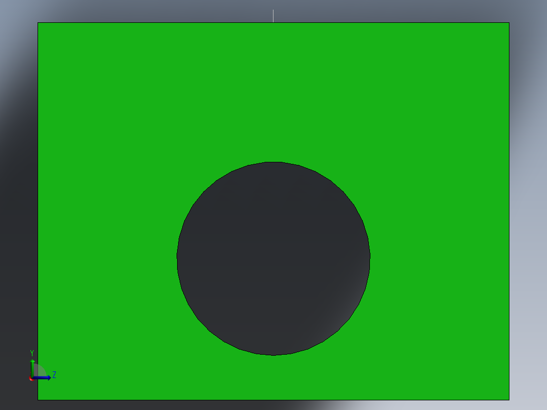 S10 气缸座左视图