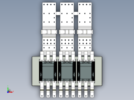 ABB AF750 带母线连接 2500A前视缩略图