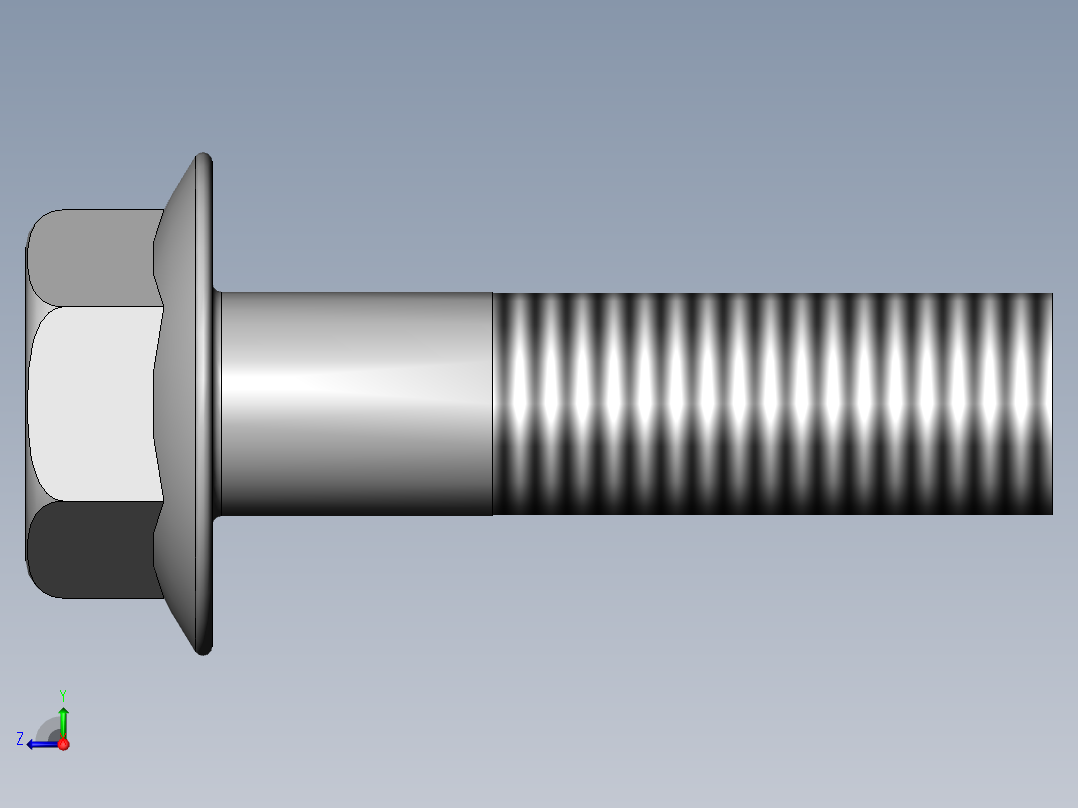 flange bolt右视图