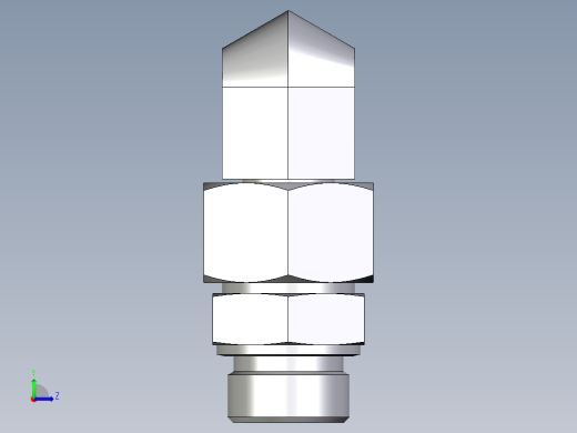 卡套式工业通用硬管接头EO_Assembled_adjustable_standpipe_elbow_EVW25SMOMD71左视缩略图