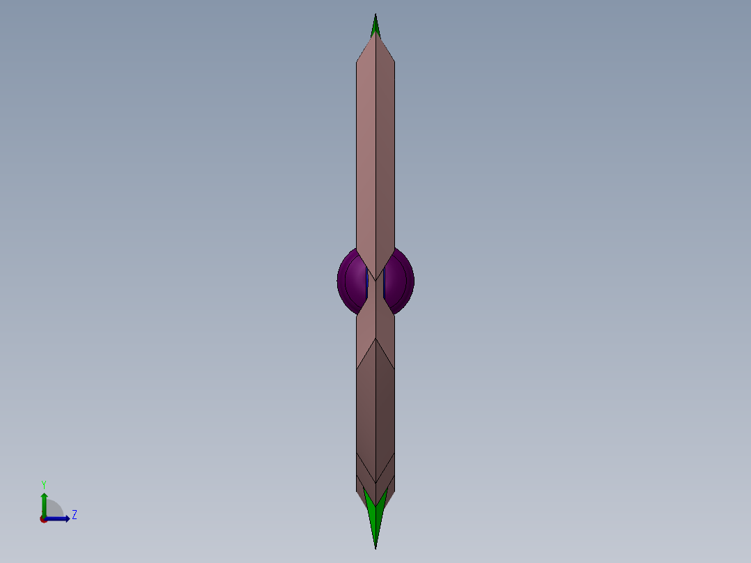 剑、宝剑(155)左视图