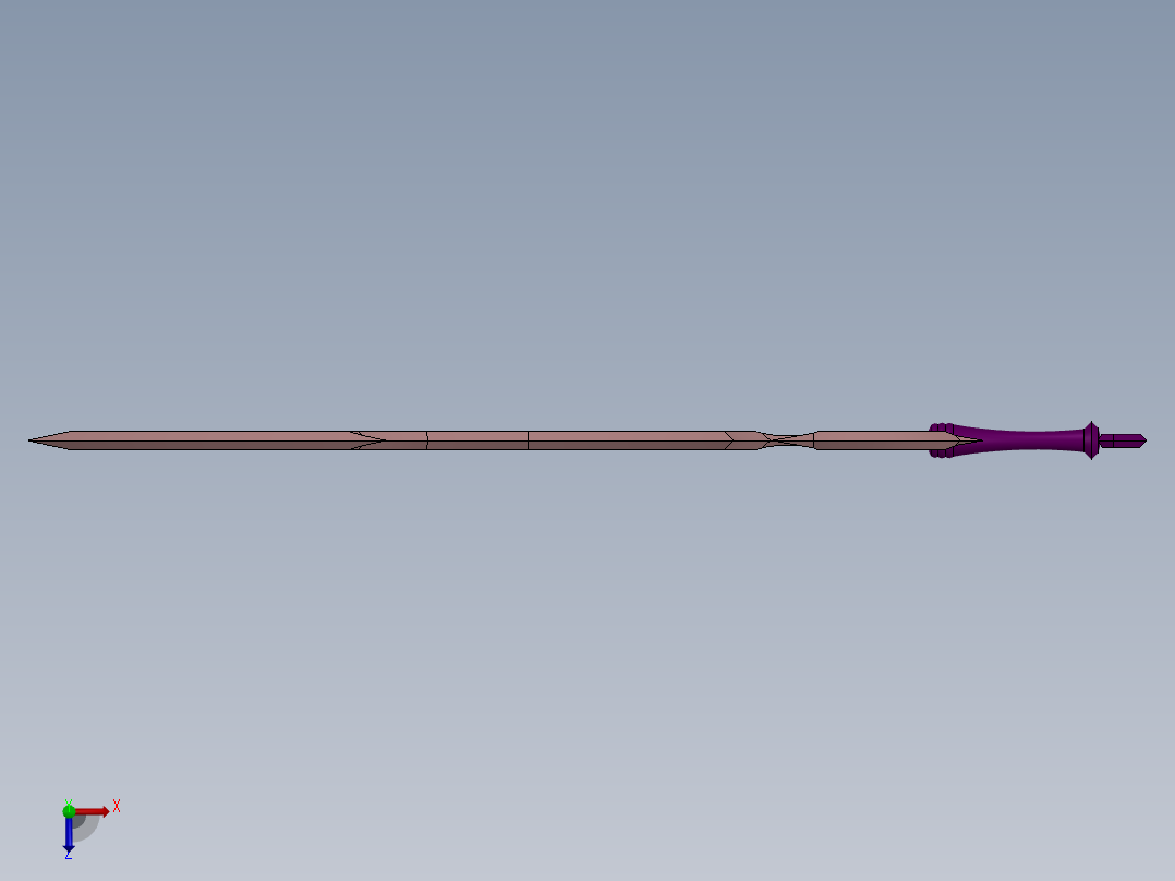 剑、宝剑(155)俯视图