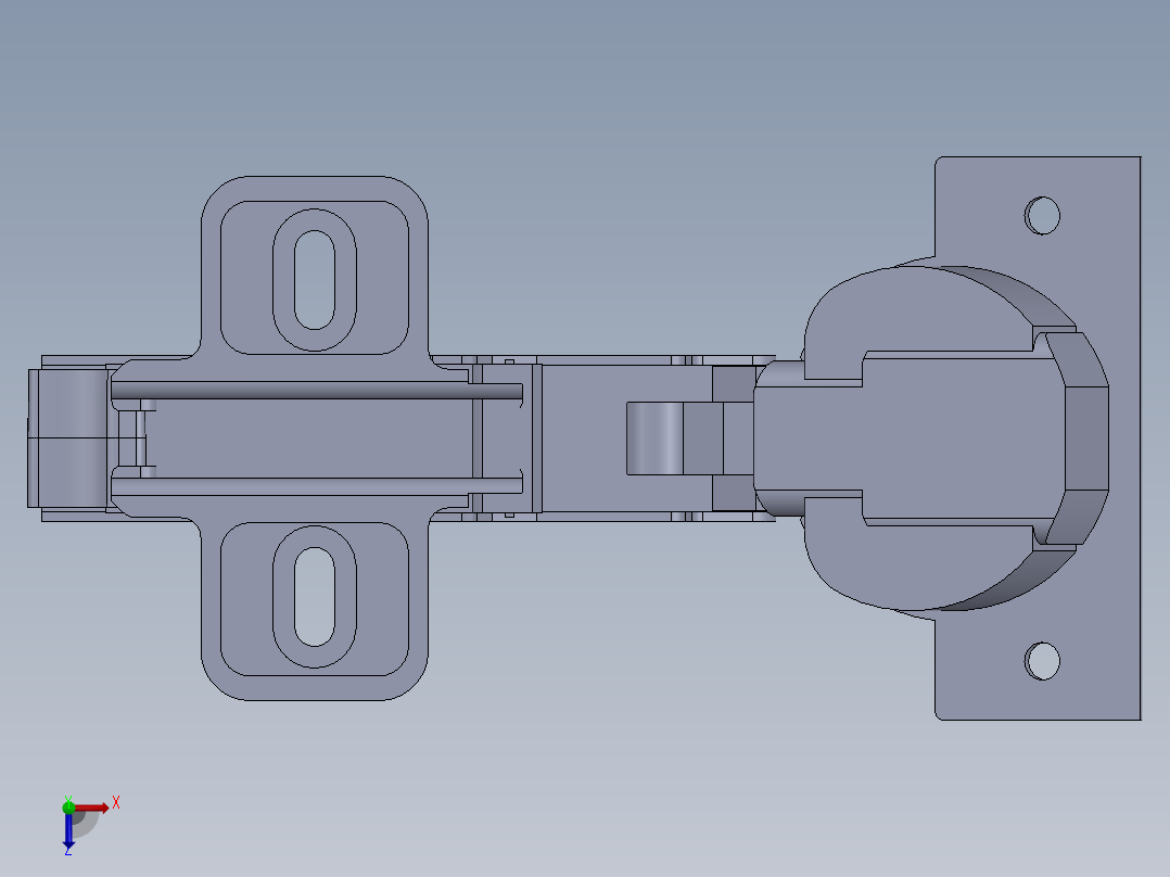 铰链、-铰链blum-71b3550-hafele-342-42-600-ove俯视图
