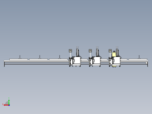 自动化三轴打胶工作台模拟后视缩略图
