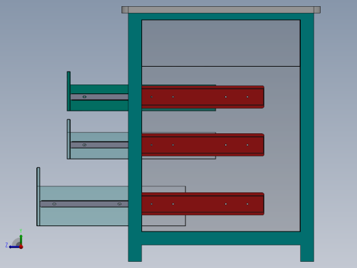 A0003275-带抽屉的桌子右视缩略图