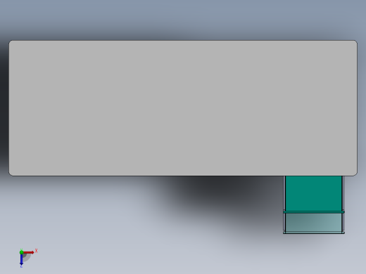 A0003275-带抽屉的桌子俯视缩略图