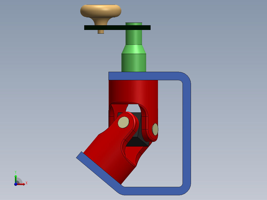 万向节(31)前视图