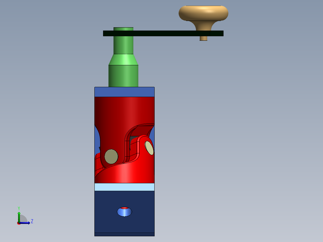 万向节(31)左视图