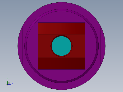 A0003687-线型气缸（圆形后座）40x18x145 毫米左视缩略图