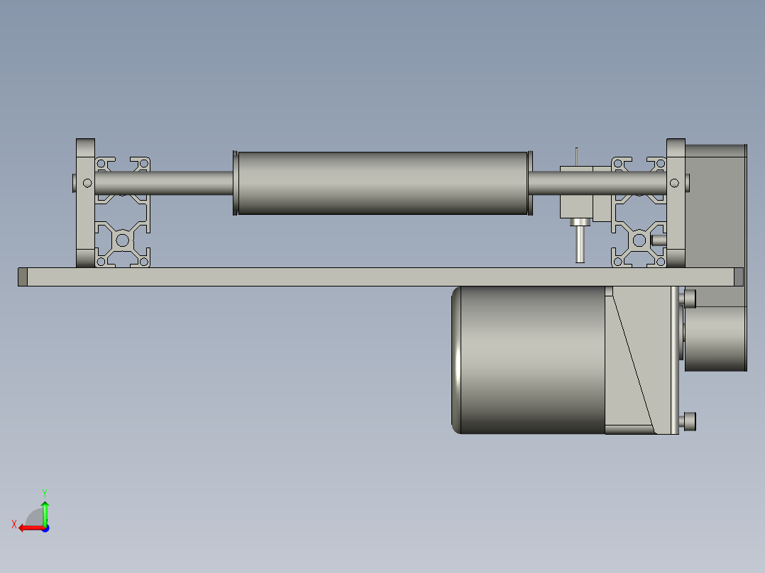 HL190508-03显示卡测试板输送线后视图