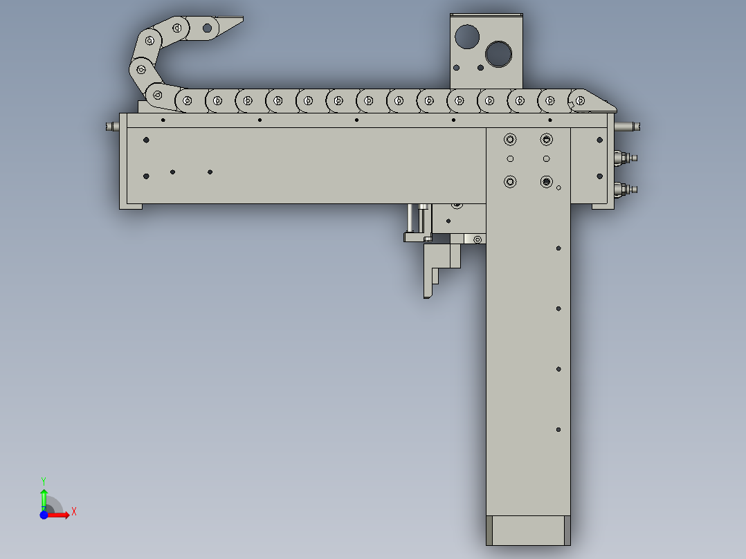 F-YBA204DH-出口过度前视图