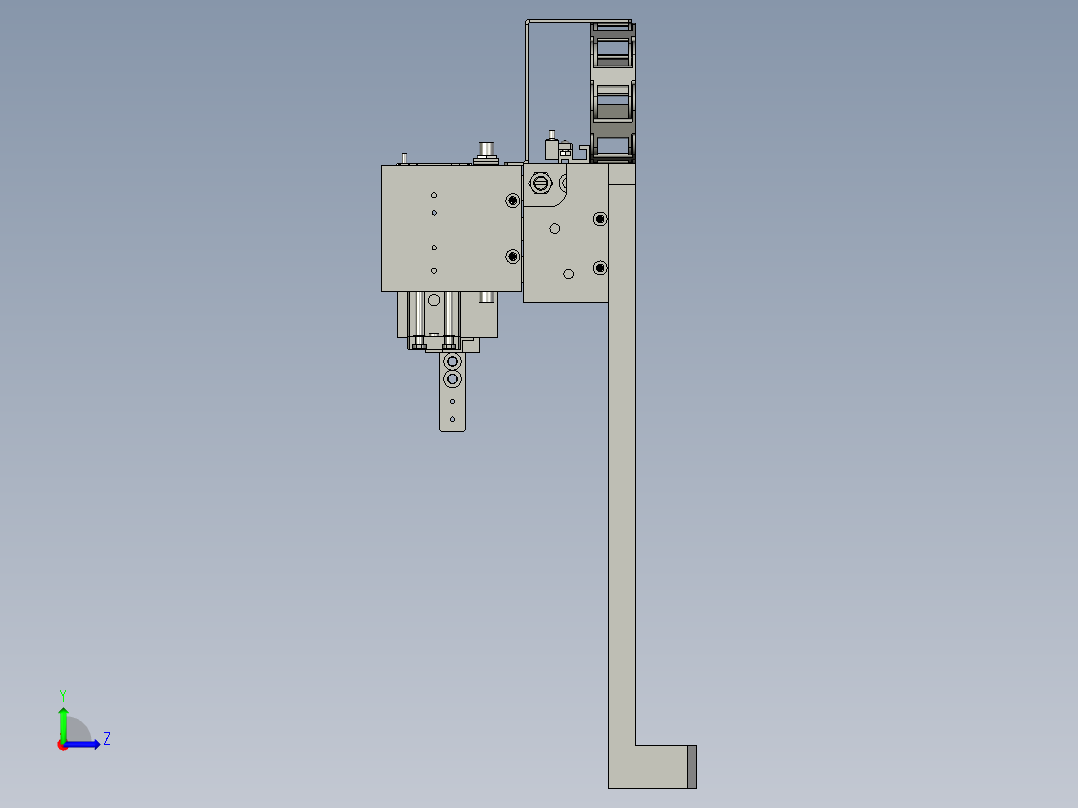 F-YBA204DH-出口过度左视图