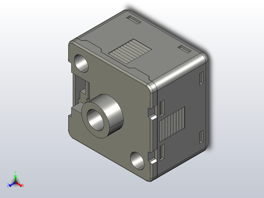 气压传感器压力传感器ZJE51主视图