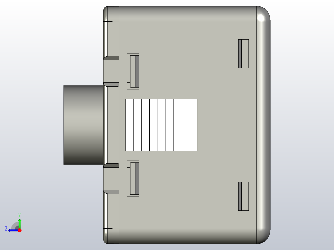气压传感器压力传感器ZJE51右视图