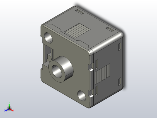气压传感器压力传感器ZJE51正等轴测缩略图