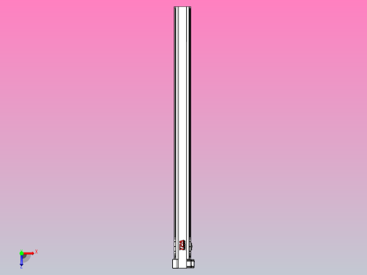 皮带直线轴半封闭可选导轨TPA-HNB-120D-110-L1600-LP-C-P40-N3俯视缩略图