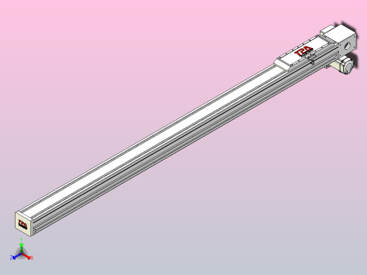 伺服电机集成皮带传动直线执行器TPA-OCB-120-224-L1850-RP-P75-N3