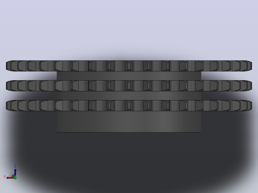 直孔链轮10B型_39-10B-3俯视缩略图
