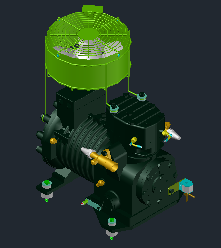 三洋（松下）半封闭7.5HP