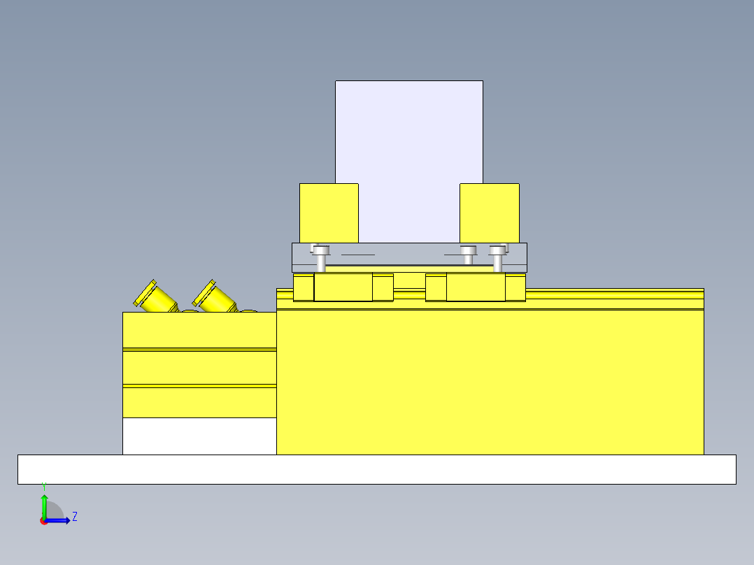 n倍速机构左视图