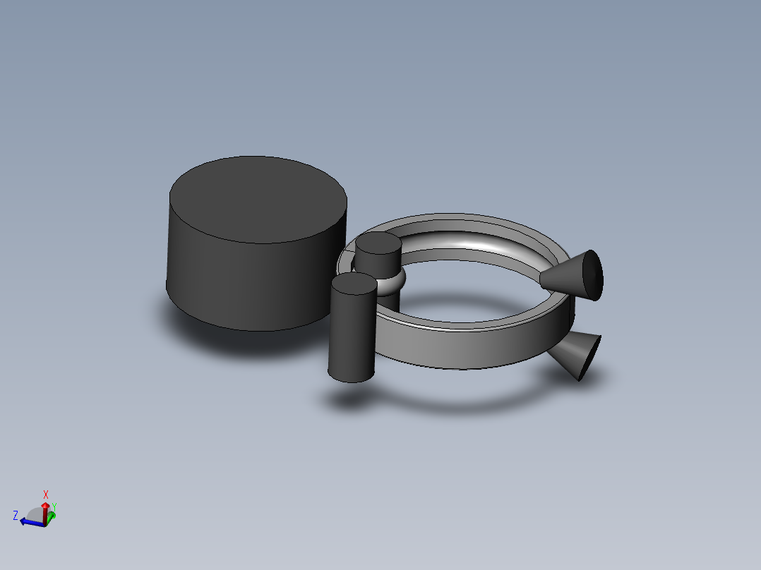 6320轴承外圈冷碾扩成形机理研究(sw13+说明书+分析图片)