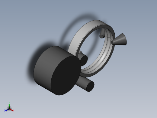 6320轴承外圈冷碾扩成形机理研究(sw13+说明书+分析图片)正等轴测缩略图