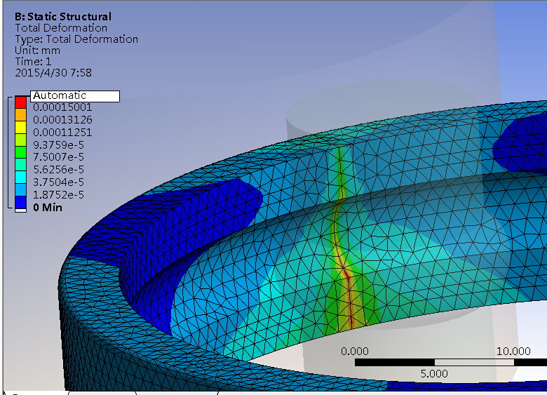 6320轴承外圈冷碾扩成形机理研究(sw13+说明书+分析图片)