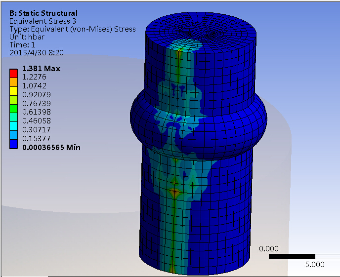 6320轴承外圈冷碾扩成形机理研究(sw13+说明书+分析图片)