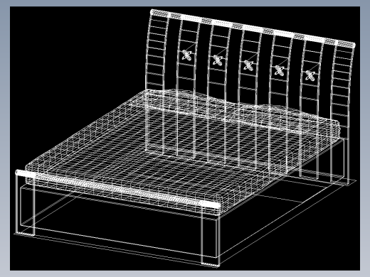 室内家具和灯具等的模型十-K-B19
