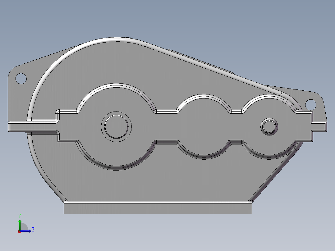 350减速机左视图