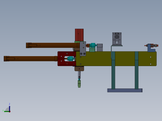 气缸三位上下搬运后视缩略图